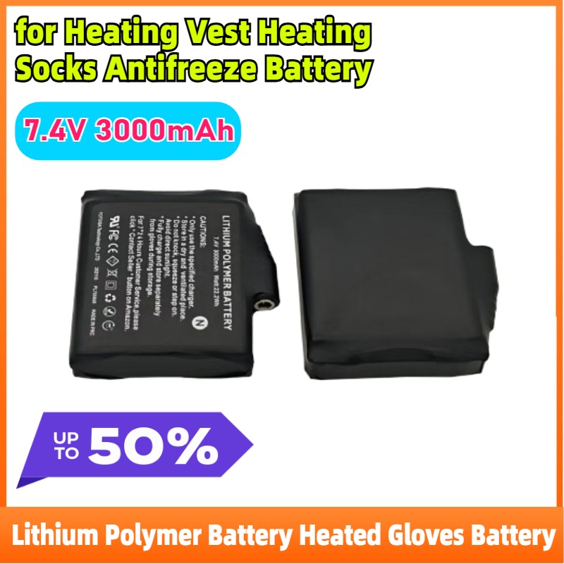 2-8 Uds. Batería de polímero d - Heated Vest Battery reseña y precio