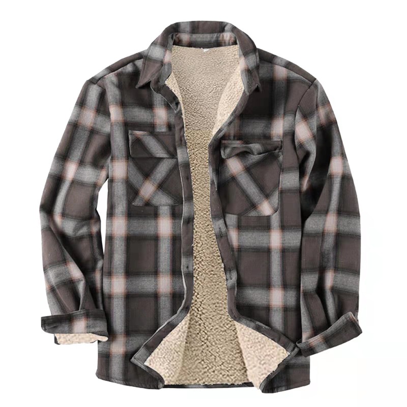 Camisas de franela a cuadros d - Flannel Shirt Lined reseña y precio