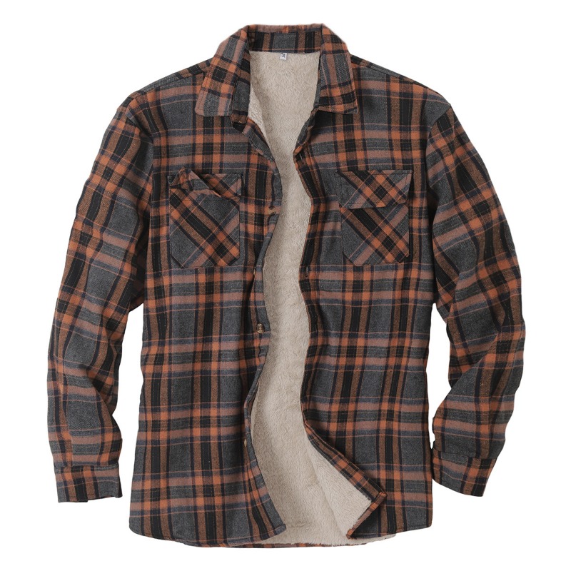 Camisas de franela a cuadros d - Flannel Shirt Lined reseña y precio