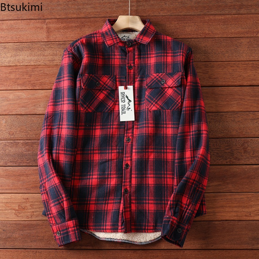 Camisas de lana a cuadros para - Flannel Shirt Lined reseña y precio