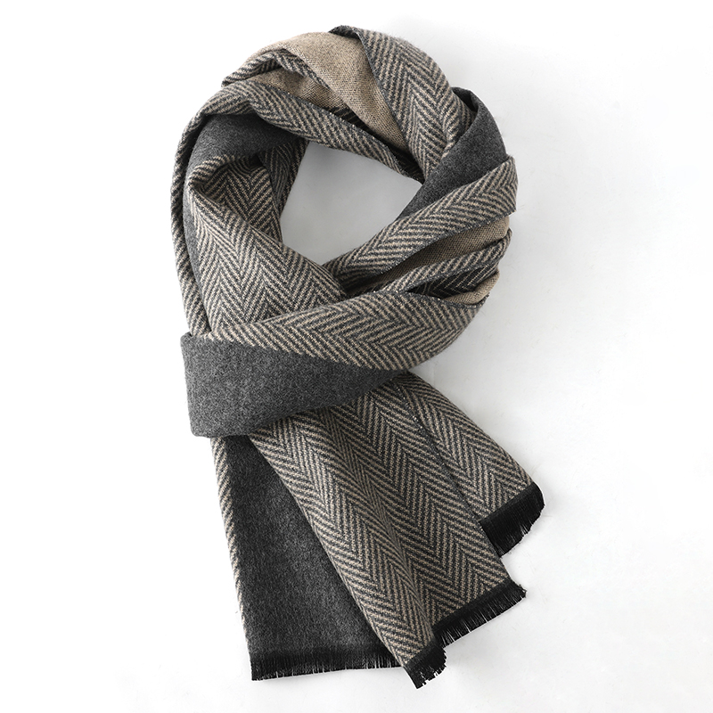 Bufanda de lujo para hombre, c - Wool Scarf Men reseña y precio